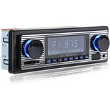 Retro Bilradio med FM, Bluetooth og USB