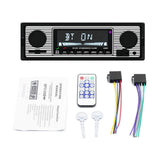 Retro Bilradio med FM, Bluetooth og USB