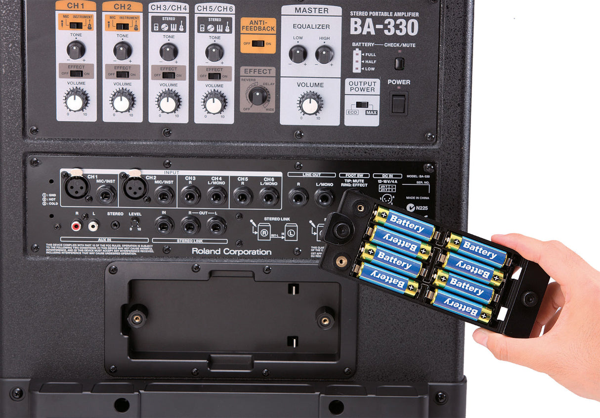 Roland BA-330 Transportabel Stereo Lydanlæg