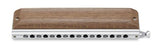 Suzuki Sirius S-64CW kromatisk mundharmonika - 16 huls træ model