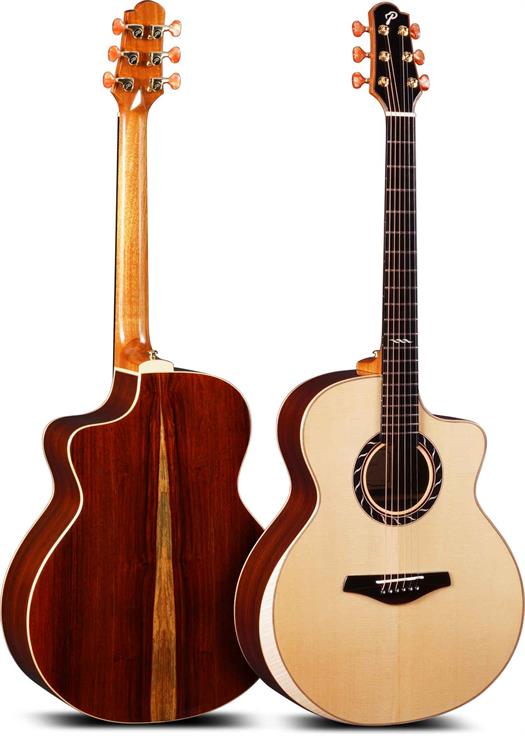 Pearl River S1CO-JCB Jumbo Westernguitar (Cutaway)