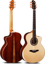 Pearl River S1CO-JCB Jumbo Westernguitar (Cutaway)