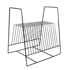 Studio 57 - Vinylplade stand i metal (Sort)