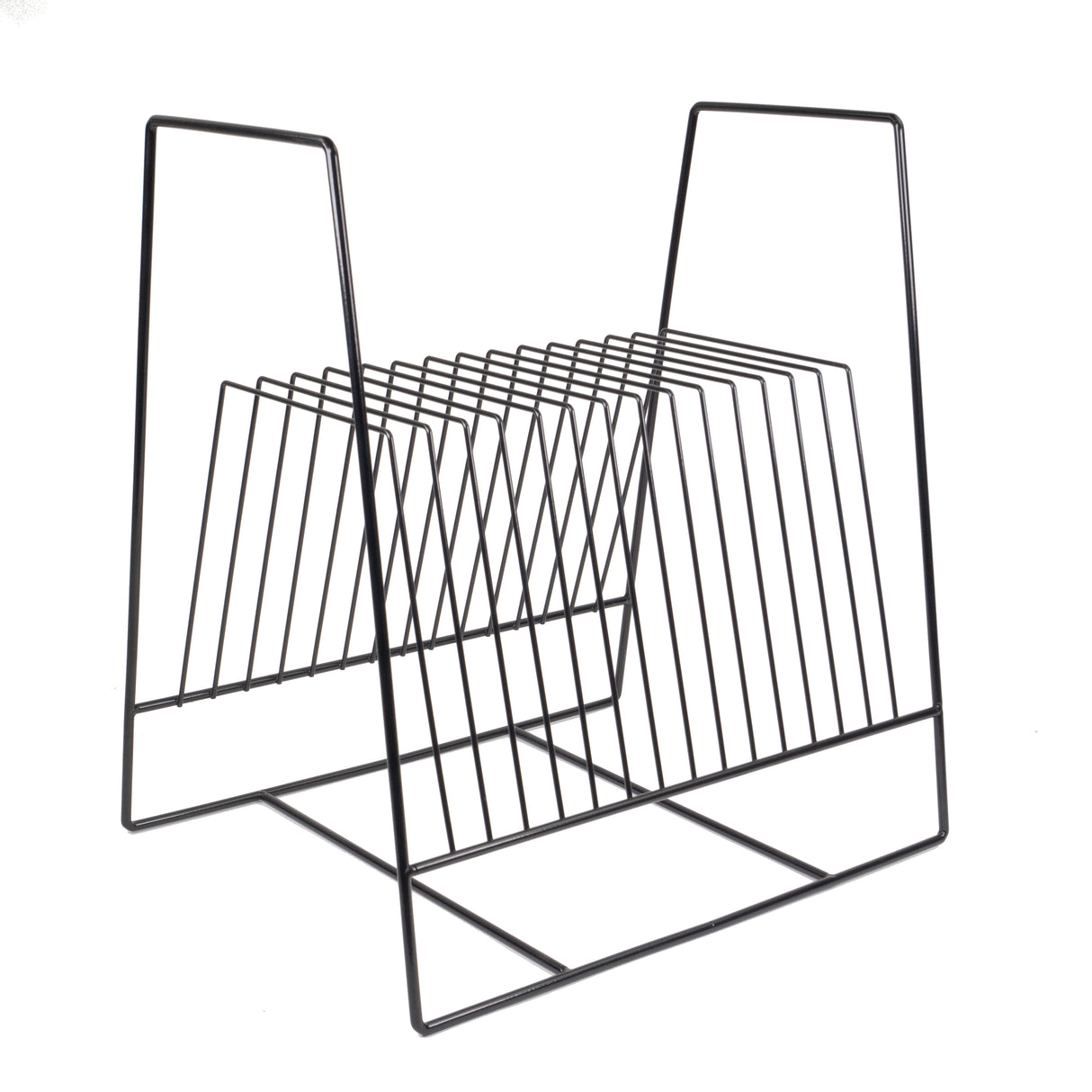 Studio 57 Vinylplade stand i metal (Sort) 2 stk