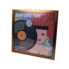 Studio 57 - Ramme til 12" Vinylplade (Brun)
