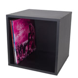 Studio 57 Opbevaringshylde til Vinylplader (36,5 x 36,5 cm, Sort)