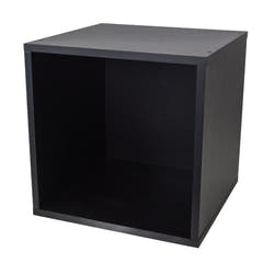 Studio 57 - Opbevaringshylde til vinylplader (36,5 x 36,5 cm, Sort)
