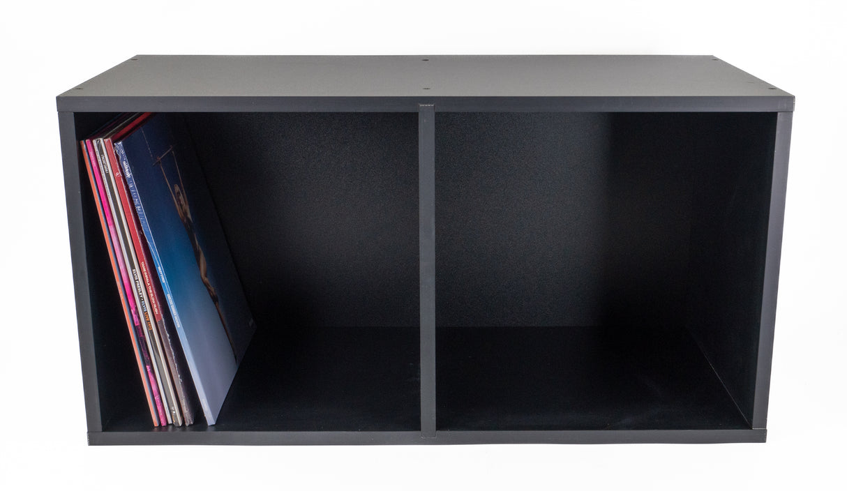 Studio 57 Opbevaringshylde til Vinylplader (71,5 x 36,5 cm, Sort)