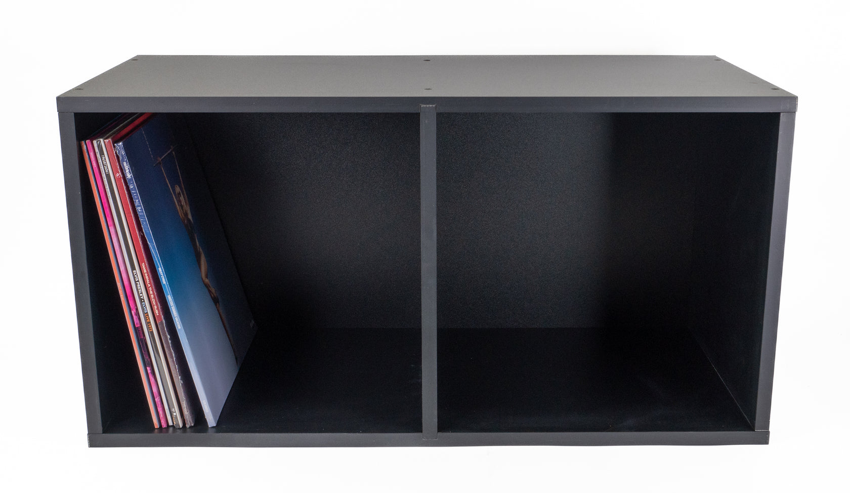 Studio 57 Opbevaringshylde til Vinylplader (71,5 x 36,5 cm, Sort)