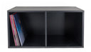 Studio 57 - Opbevaringshylde til vinylplader (71,5 x 36,5 cm, Sort)