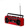 Studio 57 - Kassetteafspiller m. FM & Bluetooth, Rød