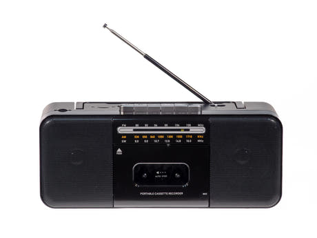 Studio 57 - Kassetteafspiller m. FM & Bluetooth, Sort