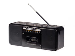 Studio 57 - Kassetteafspiller m. FM & Bluetooth, Sort