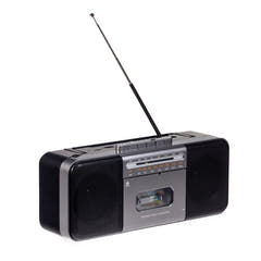 Studio 57 - Kassetteafspiller m. FM & Bluetooth, Grå