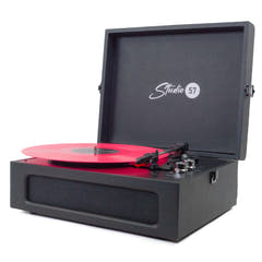 Studio 57 Groovy Pladespiller (Sort)