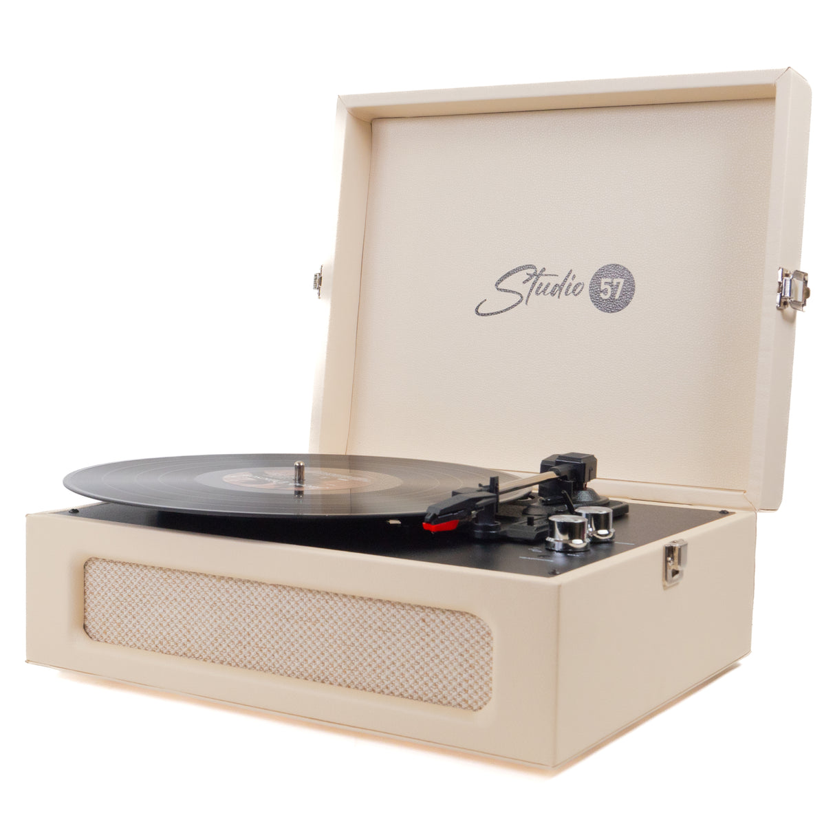 Studio 57 Groovy Pladespiller (Cream)