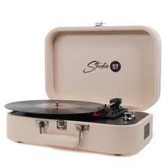 Studio 57 Mellow Pladespiller (Hvid)