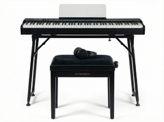 Grooveland FP80 El Klaver (Sort) Komplet Pakke