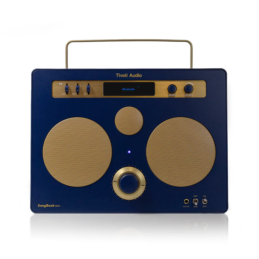 Tivoli Audio Song Book MAX Bluetooth Højttaler (Blå)