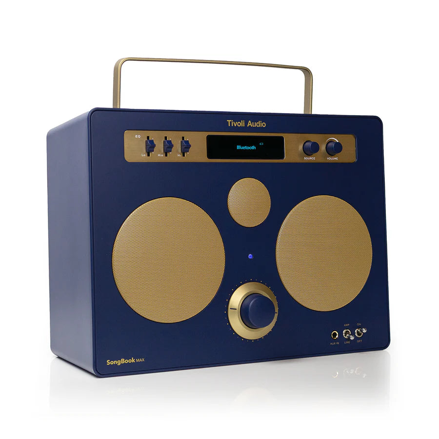 Tivoli Audio Song Book MAX Bluetooth Højttaler (Blå)
