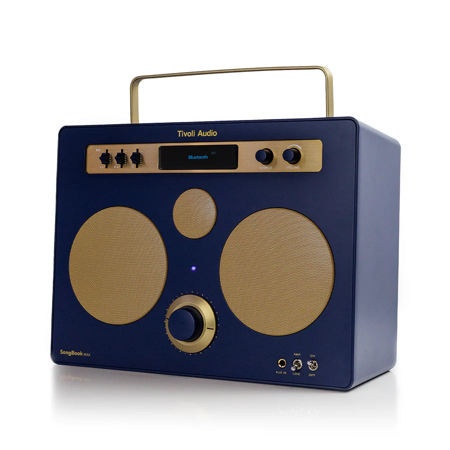 Tivoli Audio Song Book MAX Bluetooth Højttaler (Blå)