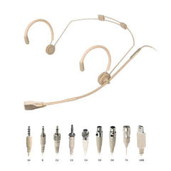 ScanMic headset mikrofon Cardoid til Mipro, Beige