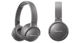 Pioneer SE-S6BN Støjreducerende Bluetooth Høretelefoner (Grå)