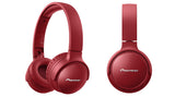 RETURVARE - Pioneer SE-S6BN Støjreducerende Bluetooth Høretelefoner (Rød)