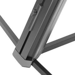 Adam Hall Stands SKS 22 XB - Dobbelt keyboardstativ