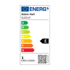 Adam Hall Stands SLED 10 - LED-lys til nodestativ