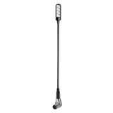Adam Hall Stands SLED 1 ULTRA XLR 3 A - Vinklet 3-polet XLR-svanhalslampe med 4 COB-LED'er