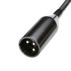 Adam Hall Stands SLED 1 ULTRA XLR 3 - 3-polet XLR svanehalslampe med 4 COB-LED'er