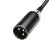 Adam Hall Stands SLED 1 ULTRA XLR 3 - 3-polet XLR svanehalslampe med 4 COB-LED'er