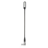 Adam Hall Stands SLED 1 ULTRA XLR 4 A - Vinklet 4-polet XLR svanehalslampe med 4 COB-LED'er