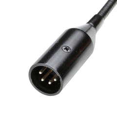 Adam Hall Stands SLED 1 ULTRA XLR 4 - 4-polet XLR svanehalslampe med 4 COB-LED’er