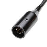 Adam Hall Stands SLED 1 ULTRA XLR 4 - 4-polet XLR svanehalslampe med 4 COB-LED’er
