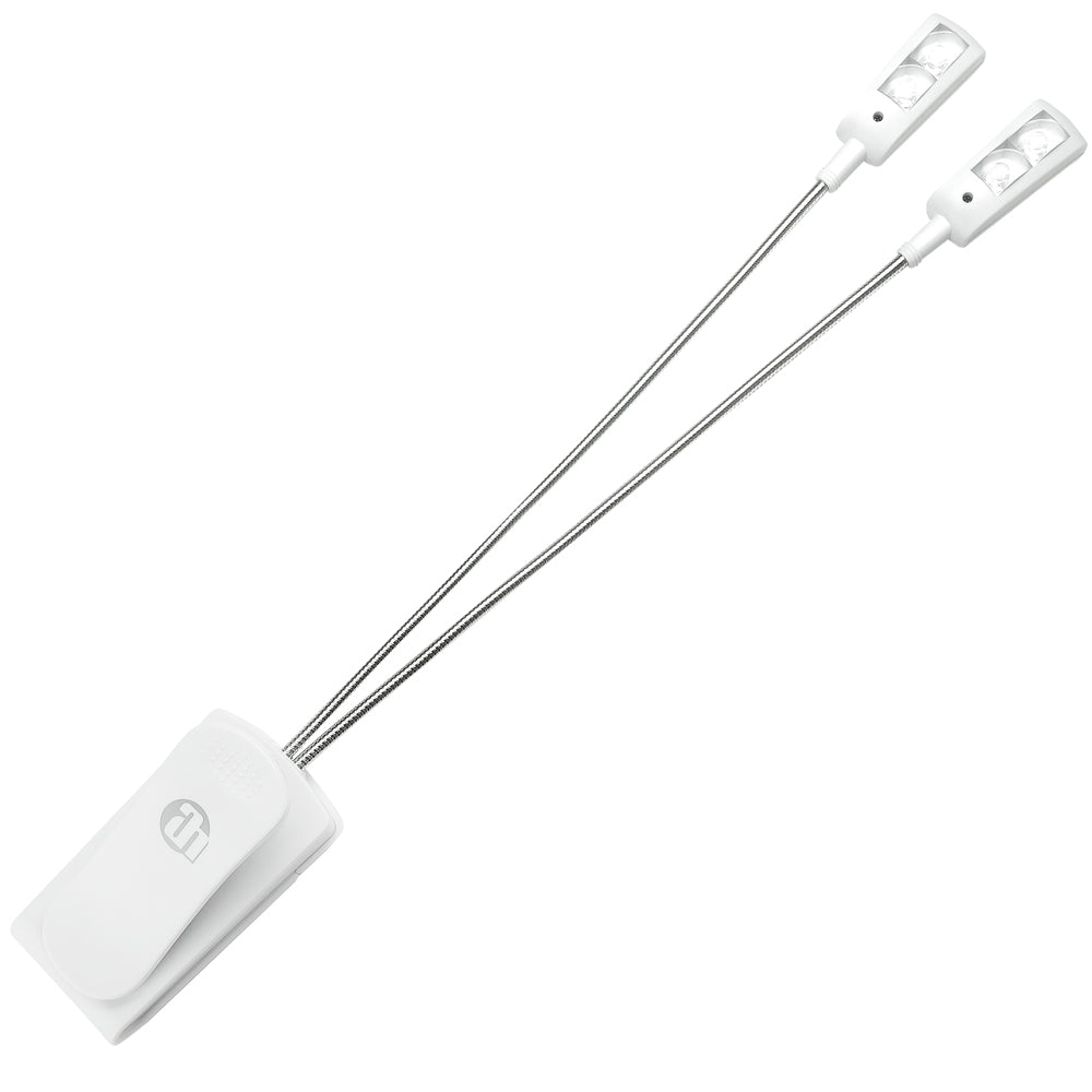 Adam Hall Stands SLED 2 PRO W - LED-lys til nodestativ, hvid