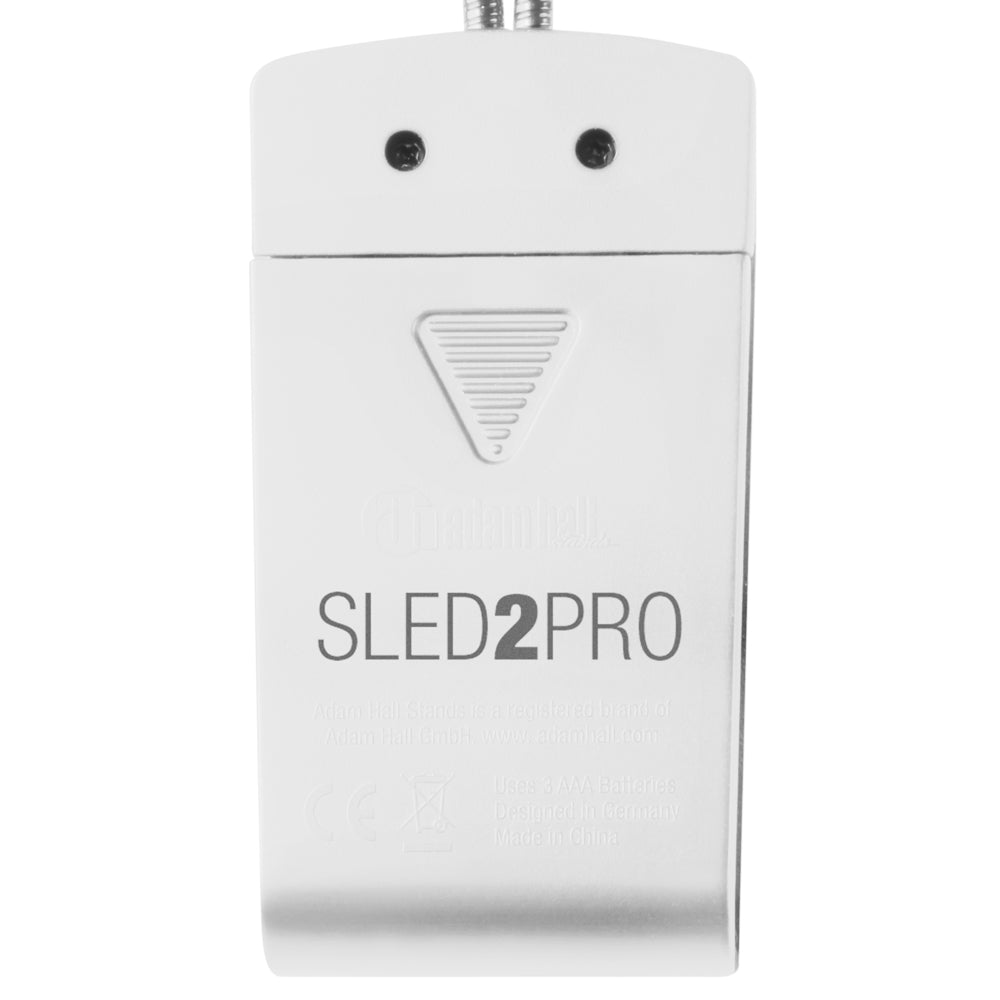 Adam Hall Stands SLED 2 PRO W - LED-lys til nodestativ, hvid