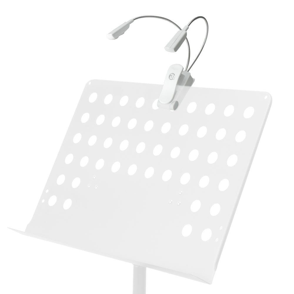 Adam Hall Stands SLED 2 PRO W - LED-lys til nodestativ, hvid