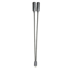 Adam Hall Stands SLED 2 ULTRA USB - LED-lampe med dobbelt svanehals og USB-stik