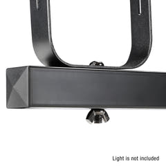 Adam Hall Stands SLTS 017 CB - Lysstativ T-bøjle med 28 mm TV-spigot