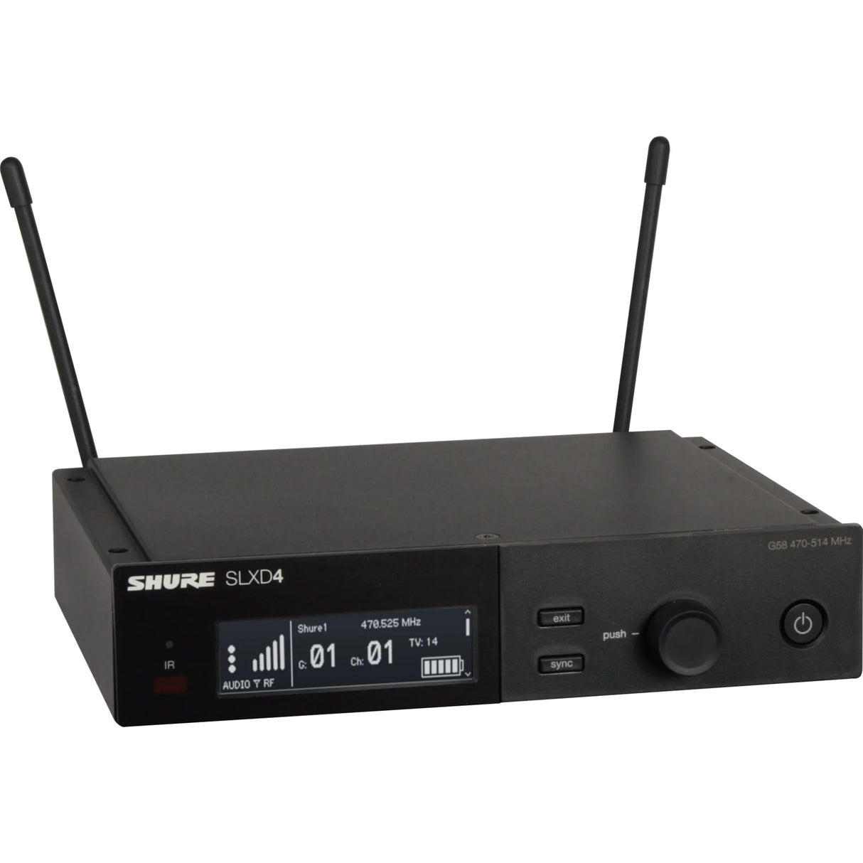 Shure SLXD24E/B58-S50 Trådløst Mikrofon System (823-865Mhz)