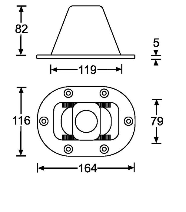 Kabinet Flange
