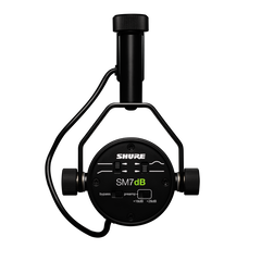 Shure SM7dB Aktiv Dynamisk Podcast Mikrofon