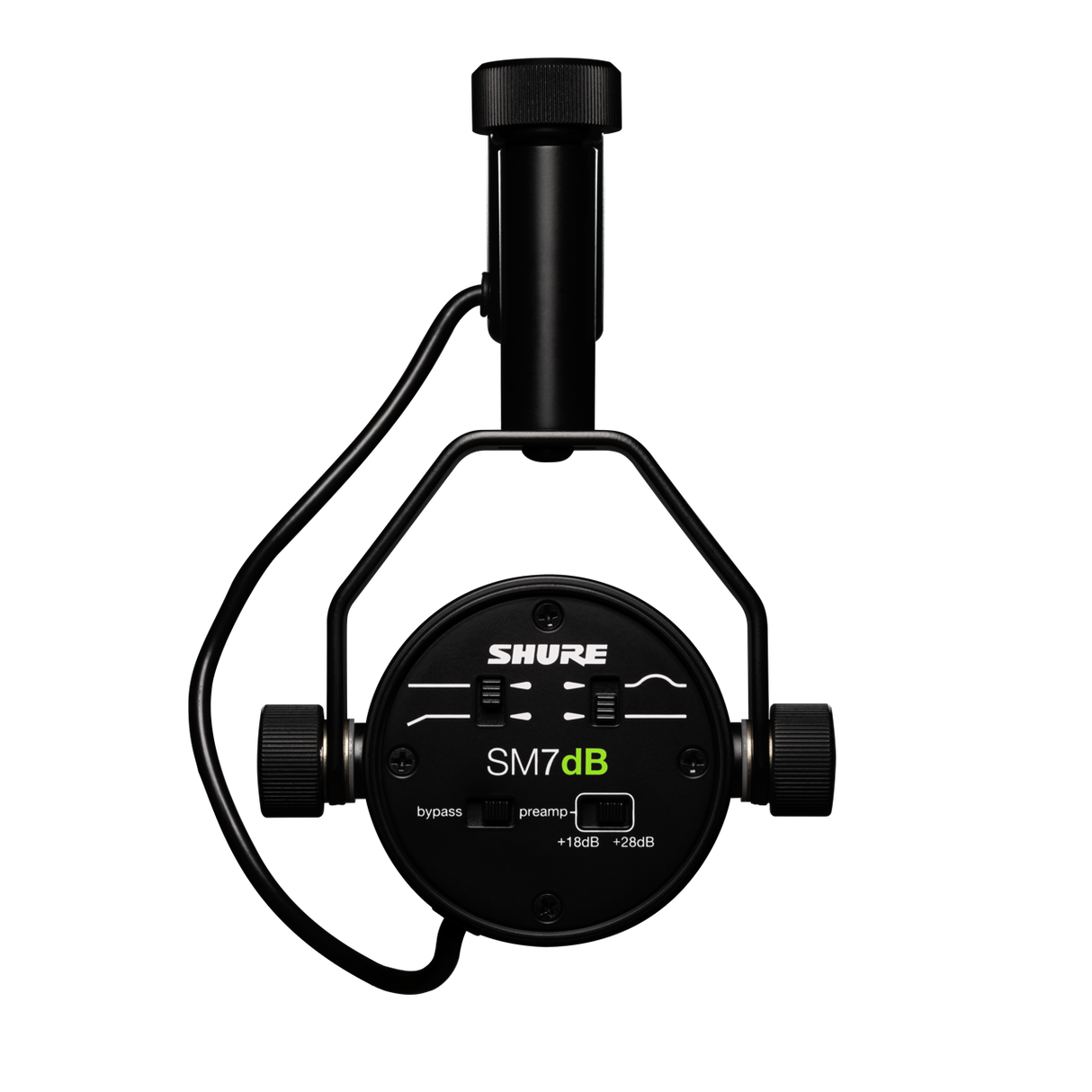 Shure SM7dB Aktiv Dynamisk Podcast Mikrofon