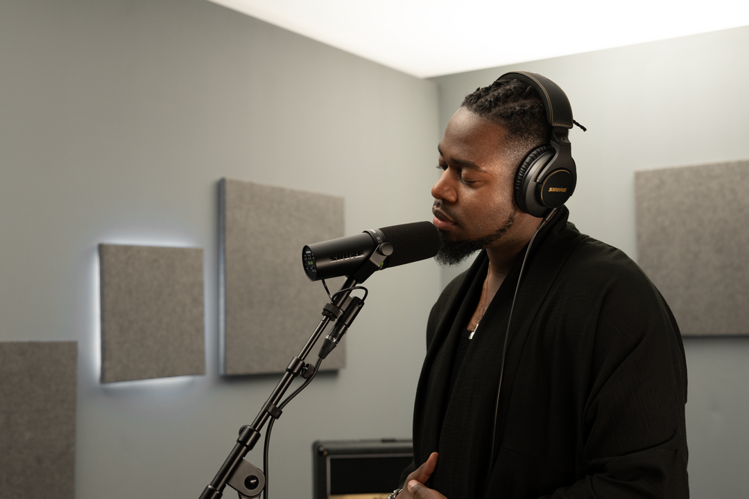 Shure SM7dB Aktiv Dynamisk Podcast Mikrofon