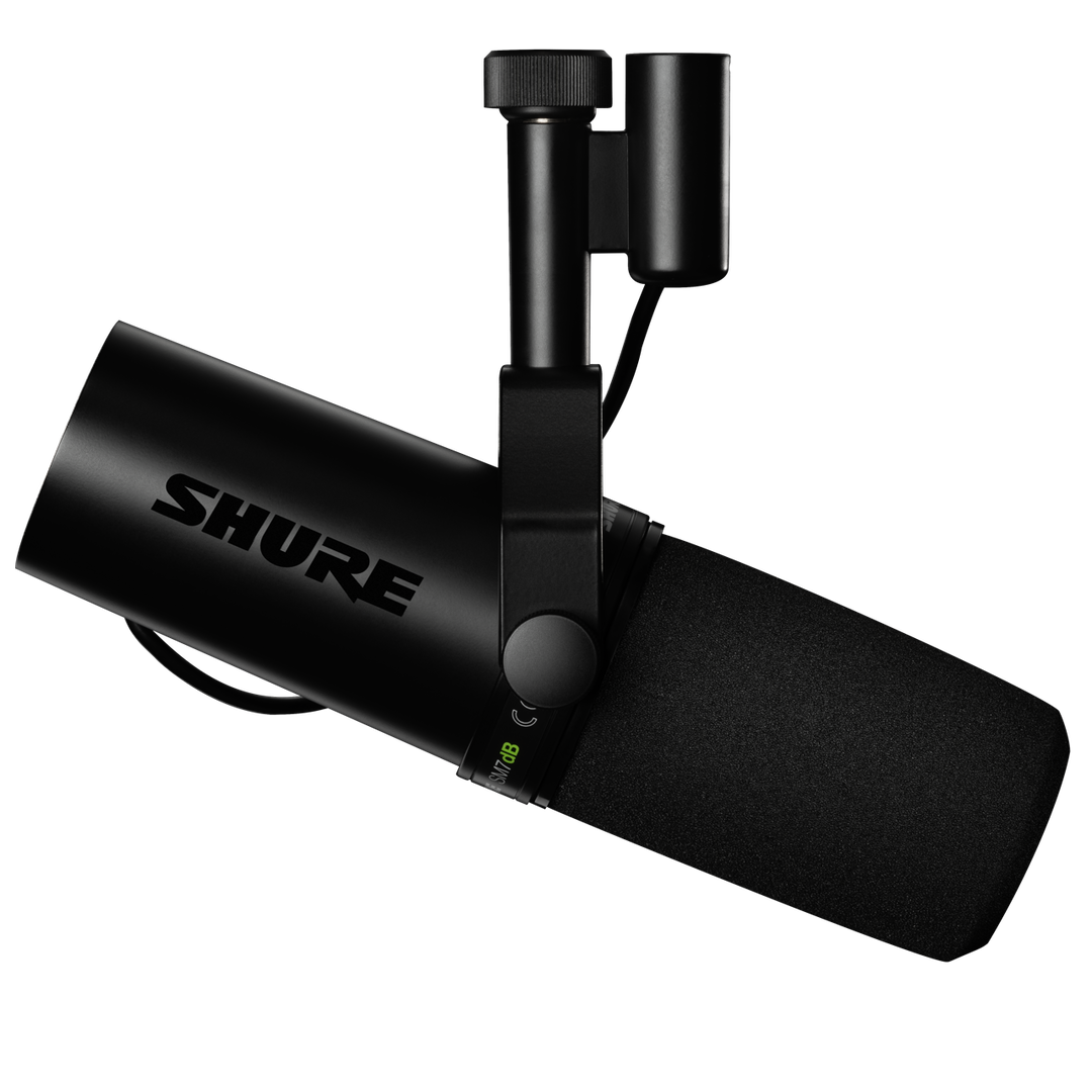 Shure SM7dB Aktiv Dynamisk Podcast Mikrofon