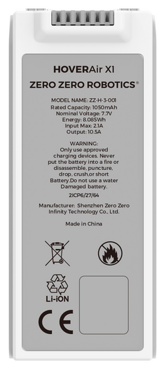HoverAir X1 Battery White