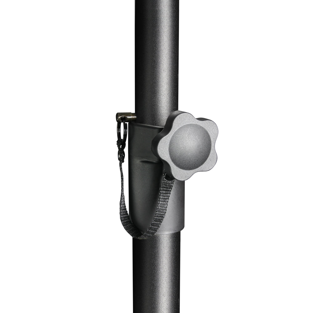 Højttalerstativ (Sort, 30kg, 2m)