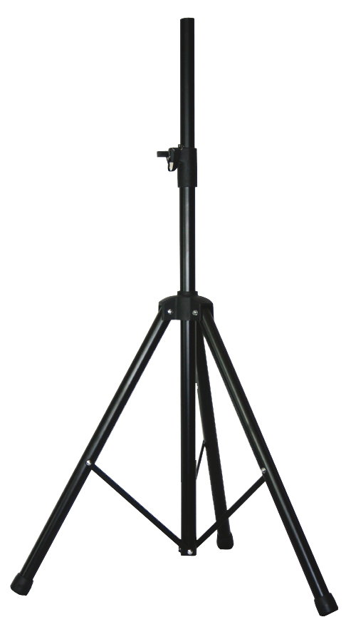 Aluminium Højttaler Stativ (Sort, 30kg, 1,80m)
